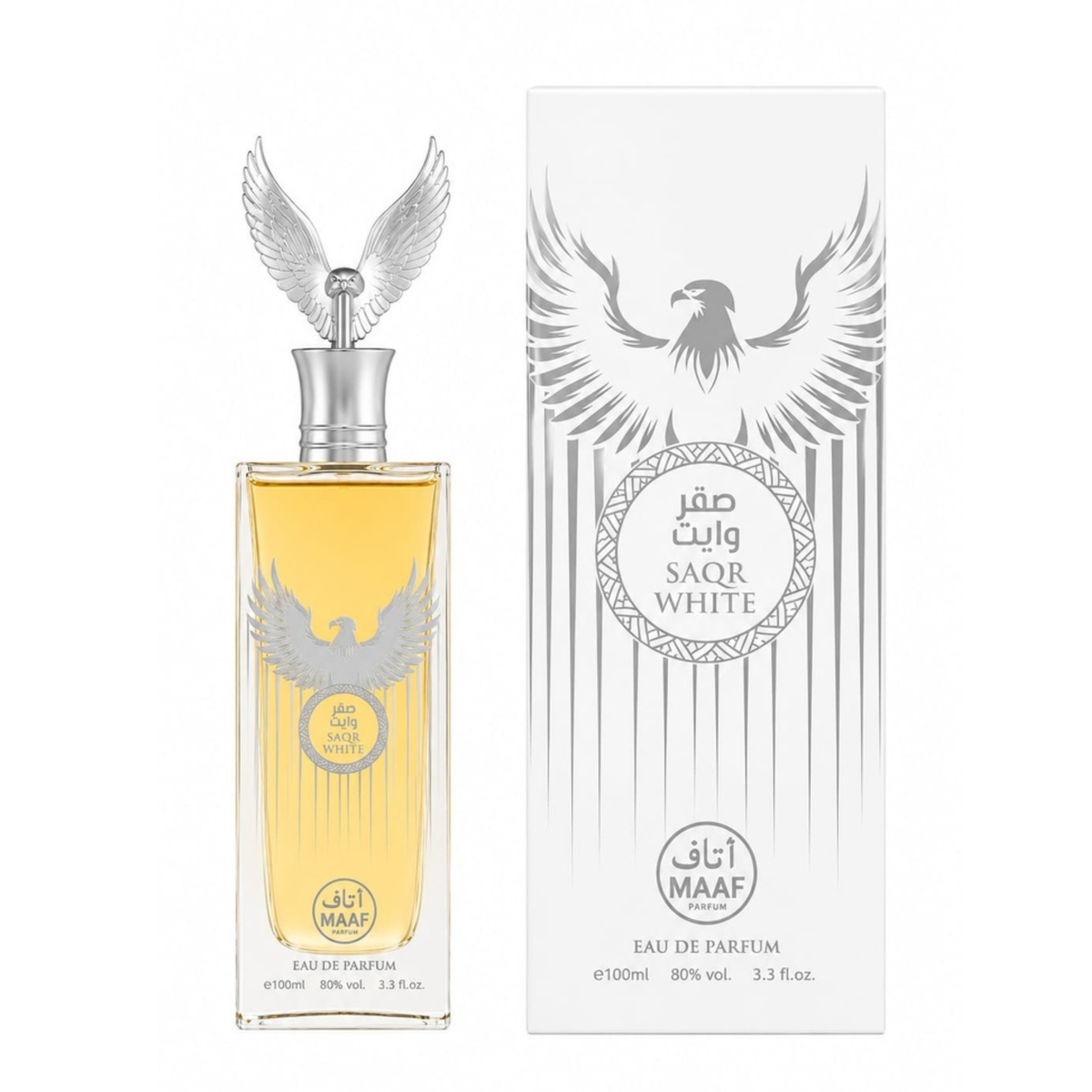 Saqr White Unisex – Eau de Parfum 100 ml