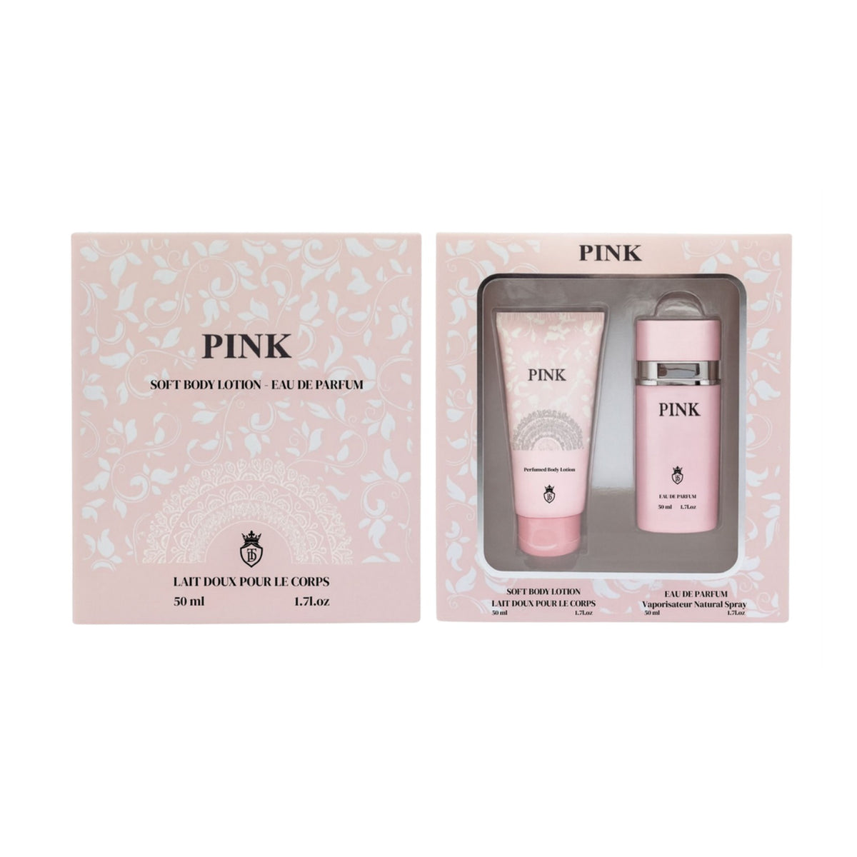 Tom & Darin SET GIFT BOX PINK - 50 ML