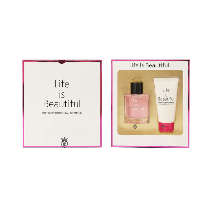 Tom & Darin SET GIFT BOX LIFE IS BEAUTIFUL - 50 ML